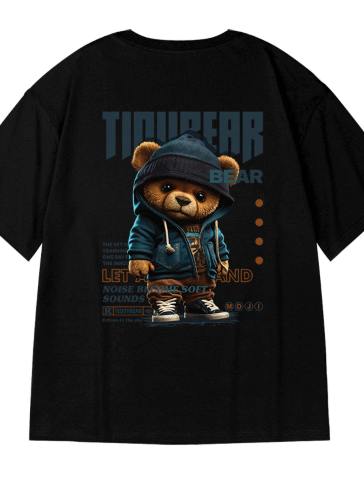 Thug Bear Graphic T-Shirt
