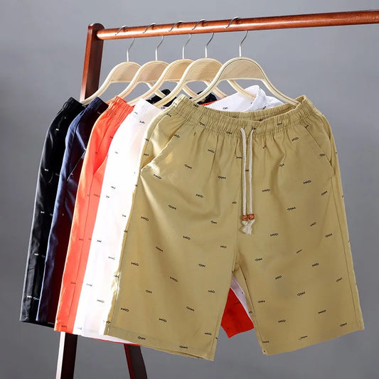 Fishbone Design Summer Shorts